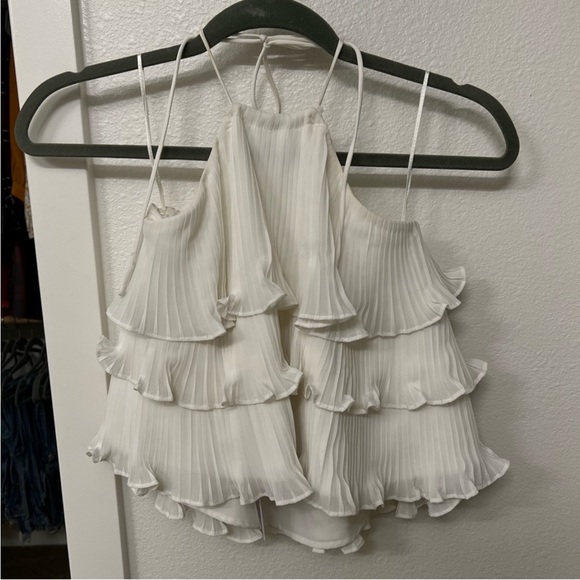 Lover + Friends Freesia Top in White XS - Picture 4 of 4